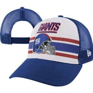 NFL Unisex Adult New York Giants Spiral Stripe 940 Cap (Blue, One Size 