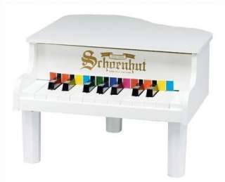 Schoenhut MINI GRAND PIANO White 18 KEY Kids 189W  
