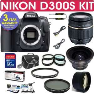  BRAND NEW NIKON D300S (IMPORT) Digital SLR Camera + Tamron 