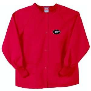    Georgia Bulldogs NCAA Nursing Jacket (Red)