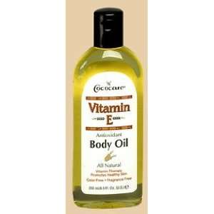  Vitamin E Body Oil Cococare Size 9 OZ Beauty