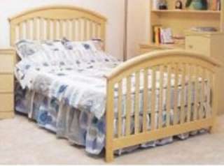  Convertible Baby Furniture Sleigh Bed Crib Nursery Woodworking Plans