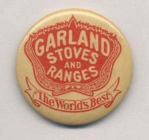 GARLAND STOVES AND RANGES ADV OLD POCKET MIRROR CI64  