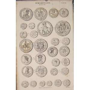 Numismatology English Coin Coins Gray & Son Fine Art