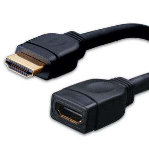 Image of 1 Pro Digital HDMI Male to Female Extension Cable