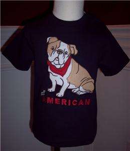 Janie Jack Boys T Shirt Top Blue Dog All American New  