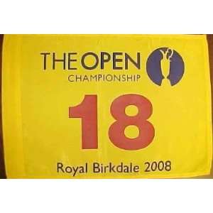  2008 British Open Pin Flag