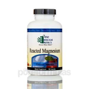  Ortho Molecular Products Reacted Magnesium 120 Capsules 