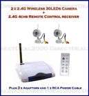 Outdoor Wireless Security cameras with Remote controlled switching 
