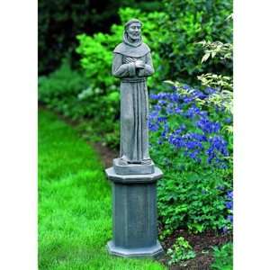  Medium Octagonal Cast Stone Pedestal For Urns and Statues 