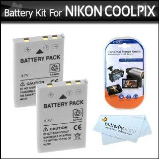 Pack Battery Kit For Nikon COOLPIX P100 P500 P510 Digital Camera 