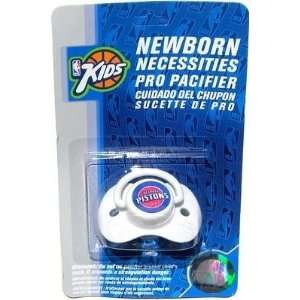    Newborn Baby Infant Detroit Pistons Pacifier