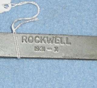 Rockwell No. 1931 X Circular Saw Nut Wrench 1/2 & 5/8 Inch  