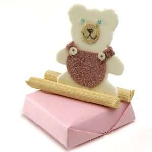 Baby Expressions   Pink Teddy Squares Grocery & Gourmet Food