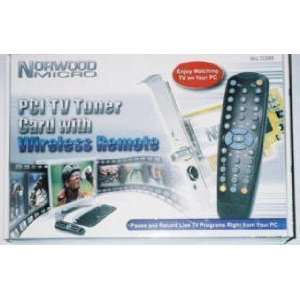  PCI TV Tuner Card with Wireless Remote Control 
