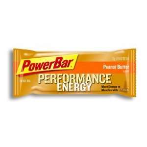 Peanut Butter PowerBar Performance Energy Bars   Case of 12