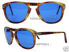 persol 714 sunglasses blue steve mcqueen 9633 size 54 100