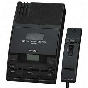   Mini Cassette Recorder/Transcriber Dictation System Electronics