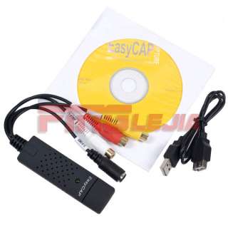 USB 2.0 Easycap TV DVD VHS Audio Video Capture Adapter Converter P 