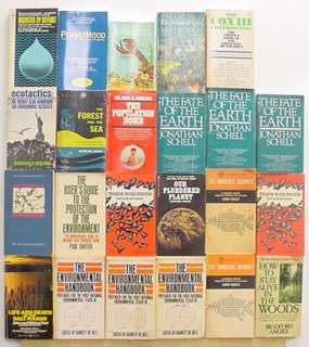 20 Books ECOLOGY ENVIRONMENT GREEN Free S/H Lot #C742 EARTH SCIENCE 