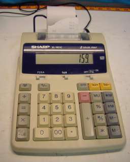 Sharp EL 1801C Scientific Printing Calculator  