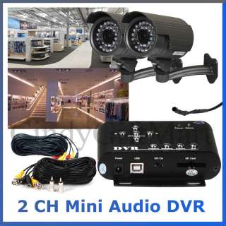   Infrared IR Outdoor Video Audio Mini SD DVR System Recorder WC3  