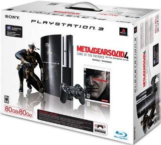 PlayStation 3 80GB Metal Gear Solid 4 Guns of the Patriots Bundle by 