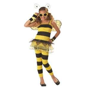   Costumes Little Honey Child Costume / Black/Yellow   Size Plus (8 10