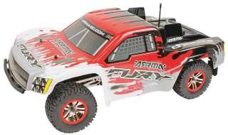 ARRMA Fury Short Course Truck 2.4GHz RTR Red ARAC2401 1/10 RC  