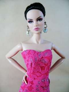   Pink Clothes Dress Outfit Gown Candi Silkstone Barbie Fashion Royalty