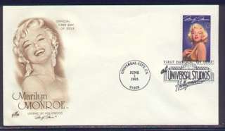 1995 MARILYN MONROE ~ LEGENDS OF HOLLYWOOD ~ ART CRAFT FIRST DAY COVER 