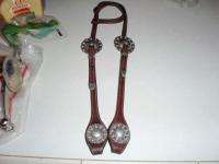 Vintage Sterling Silver Show Saddles Bridle Horse Headstall Beautiful 