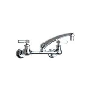  Chicago Faucets Wall Mounted Sink Faucet 540 LDL8ABCP 