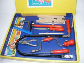 VINTAGE LAGO CHILDS TOY WOOD CARPENTRY SET   GERMANY  