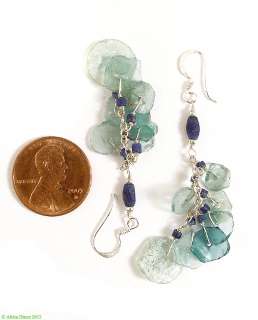 Ancient Roman Glass Bead Necklace Bowl Fragments Earrings  