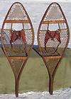 very old indian made snowshoes 42x14 antique fantastic returns 