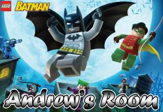 13x19 Personalized Custom Lego Batman Robin Catwoman The Joker HD 