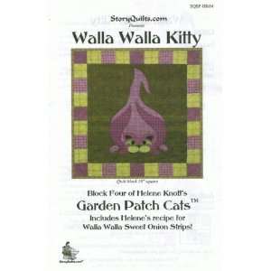  Walla Walla Kitty   quilt block pattern