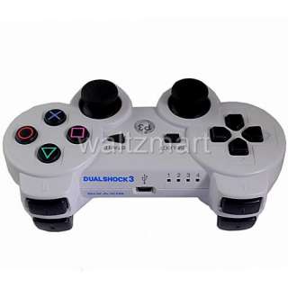   Sixaxis Dualshock 3 Bluetooth Game Controller for Sony PS3 PS 3 WHT