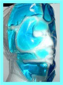   HOT COLD THERAPY FULL FACE FACIAL EYE PUFFINESS MASK RESUSABLE  