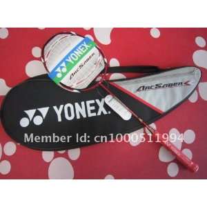 10 pieces/lot badminton racket racquet arcsaber10 100 carbon fibre 