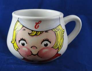 Campbells Soup Kid by Houston Harvest 1998 Coffee Mug 3 1/4 Excellent 