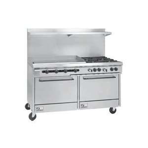   Southbend 60, 4 Burners (28,000 BTU) S60DD 3G Range