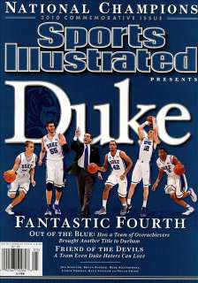 Sports Illustrated Commemorative NCAA DUKE BLUE DEVILS  