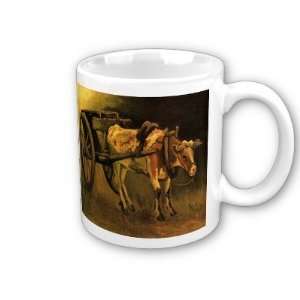   with Red and White Ox by Vincent Van Gogh Coffee Cup 