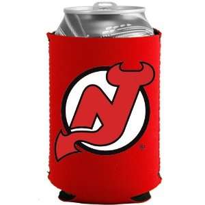  NHL New Jersey Devils Red Collapsible Can Coolie Sports 