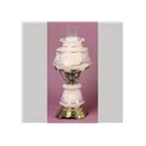  Replacement Glass Dome Top Shade for Quoizel Satin Lace Lamp 