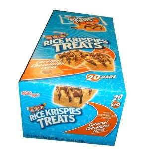 Kellogs Rice Crispies Treats Caramel Chocolatey Chunk Treats Twenty 1 