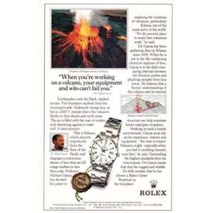  Print Ad 1990 Rolex Rolex Books