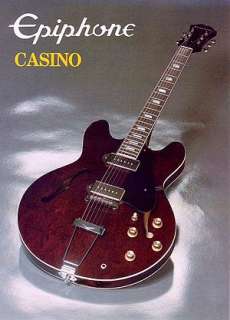   In Japan Epiphone Casino Hollowbody Thinline Electric Guitar P 90s